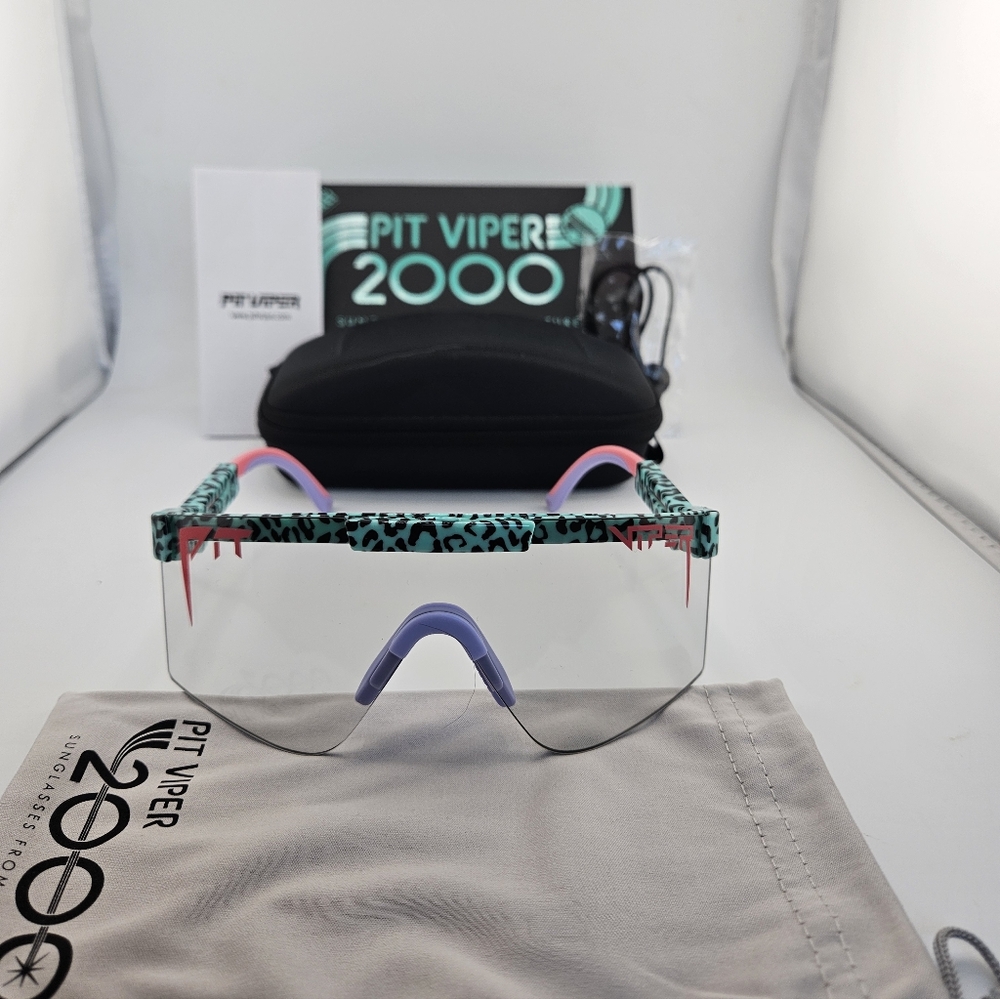 Pit Viper The Marissa's Nails Photochromic 2000's Sunglasses NEW